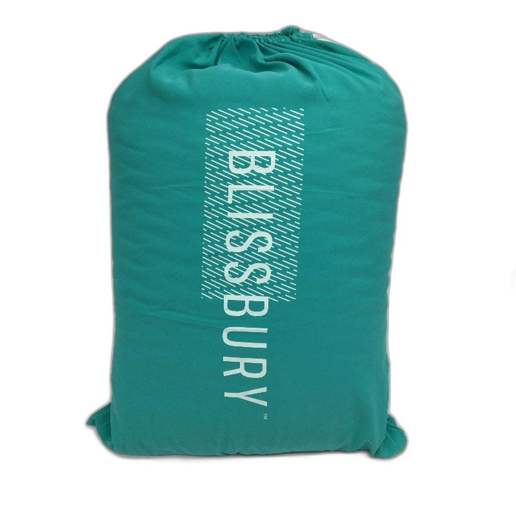 Blissbury Grey Memory Foam Standard Pillow With Carry Bag