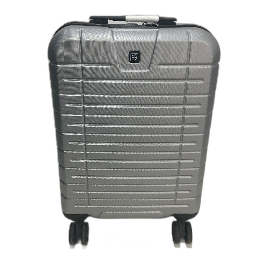 3 Pcs Silver Grey Hardshell Suitcase & Carry On Case Travel Luggage Set TSA Lock