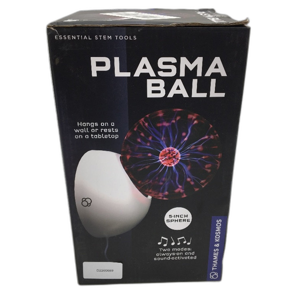 Thames & Kosmos Plasma Ball Essential STEM Tool Classic Science Device Glass