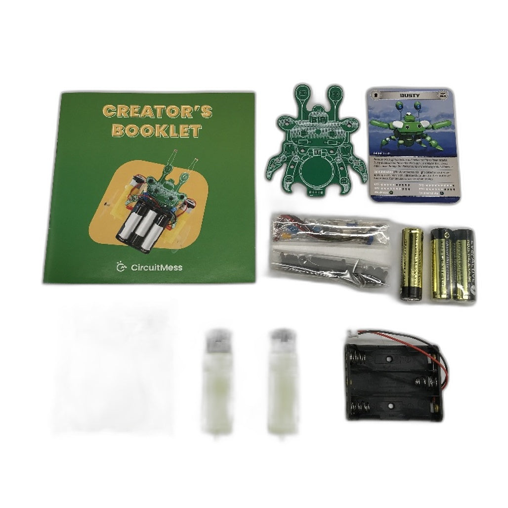 CircuitMess Wacky Robots 'Dusty' Science Electronic Toy DIY Build A Robot Toy
