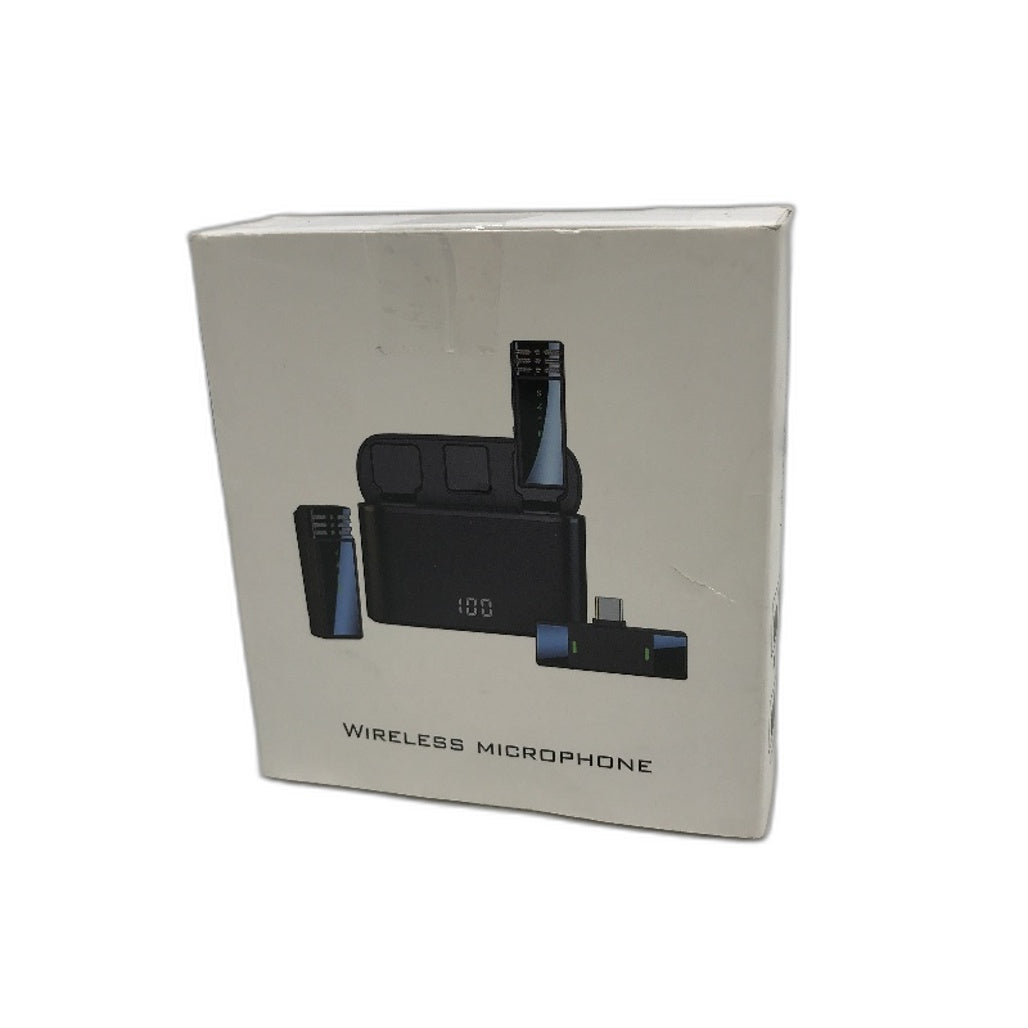 Aurtec Wireless Lavalier Lapel Microphone Lightning Port Connection Recording