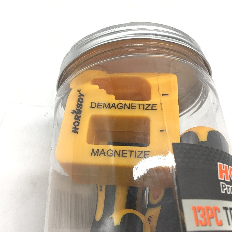 HORUSDY 13PCS Magnetic Torx Screwdriver Set T5-T40 With Demagnetizer Tool NEW