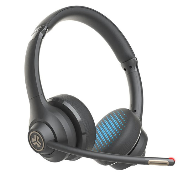 JLAB Go Work 2nd Gen Wired Wireless Office On Ear Headset Headphone With Mic NEW