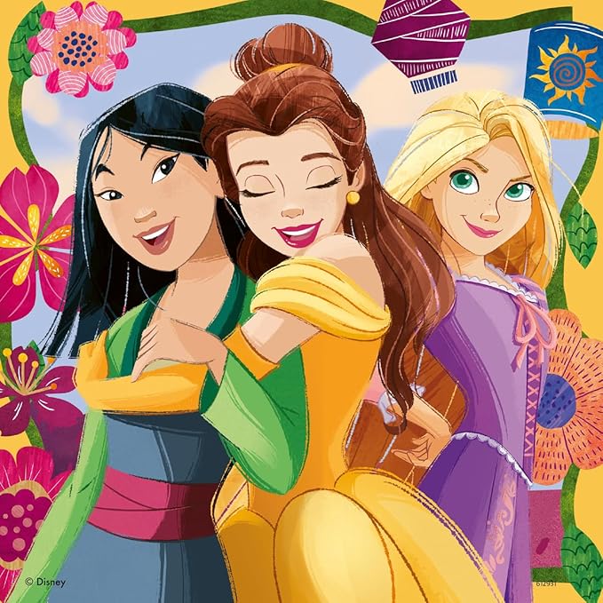 Ravensburger Disney Princess Girl Power 3x49 PCS Premium Kids Puzzles Age 5+ NEW