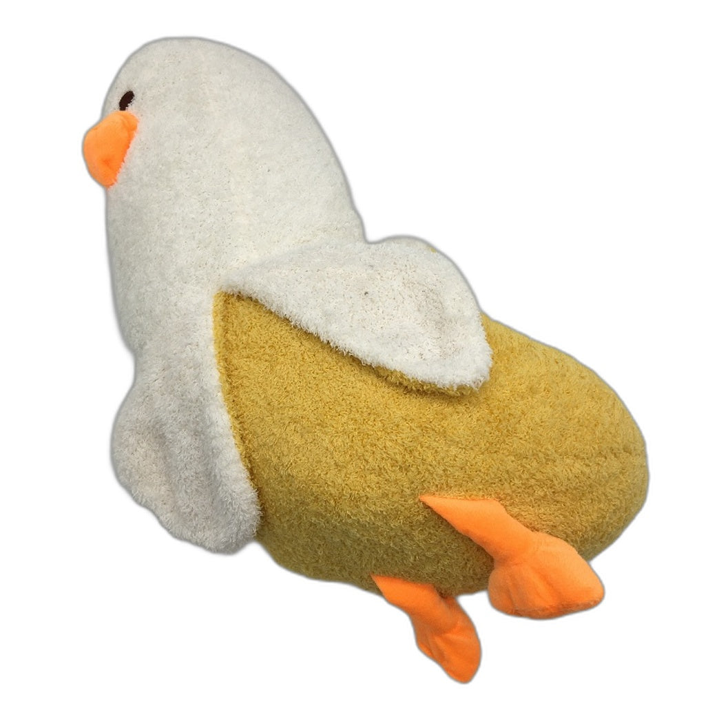 Banana Duck Soft Long Plush Toy 35CM Cute Funny Hugging Sleep Pillow Cushion NEW