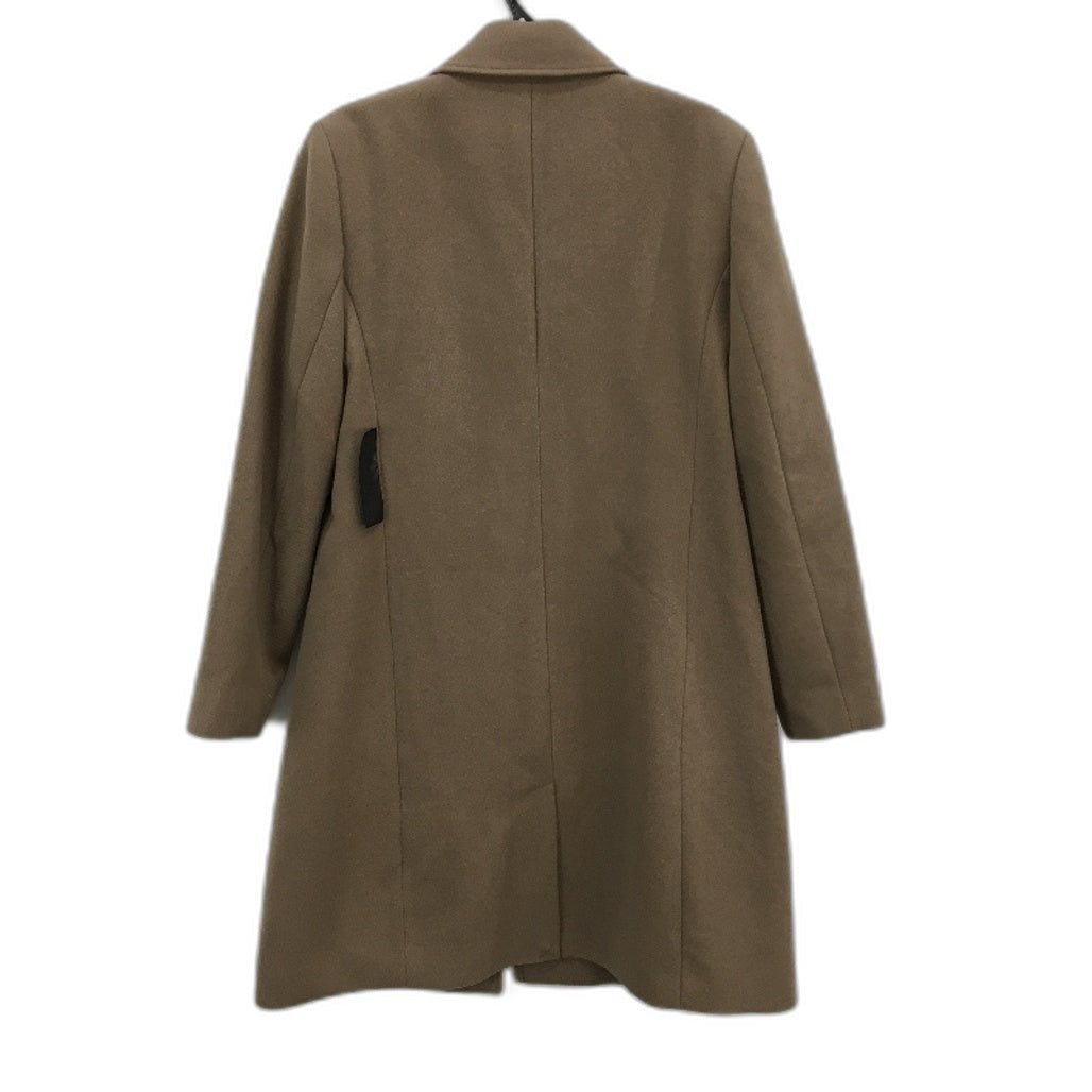 Jacqui E Taupe Soft Touch Longline Single Breasted Over Coat Ladies Size 14 NEW