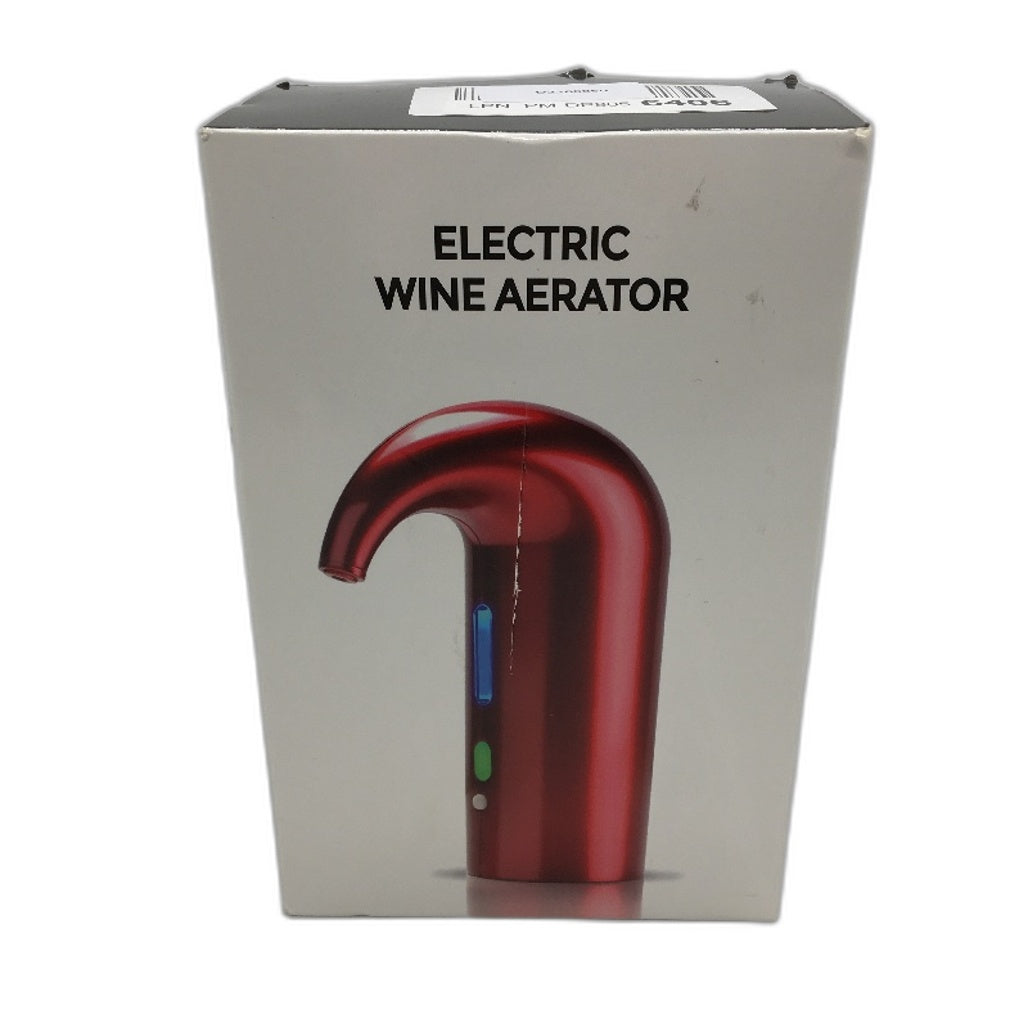 Multi-Smart Rechargeable Electric Wine Aerator and Dispender in Black NEW