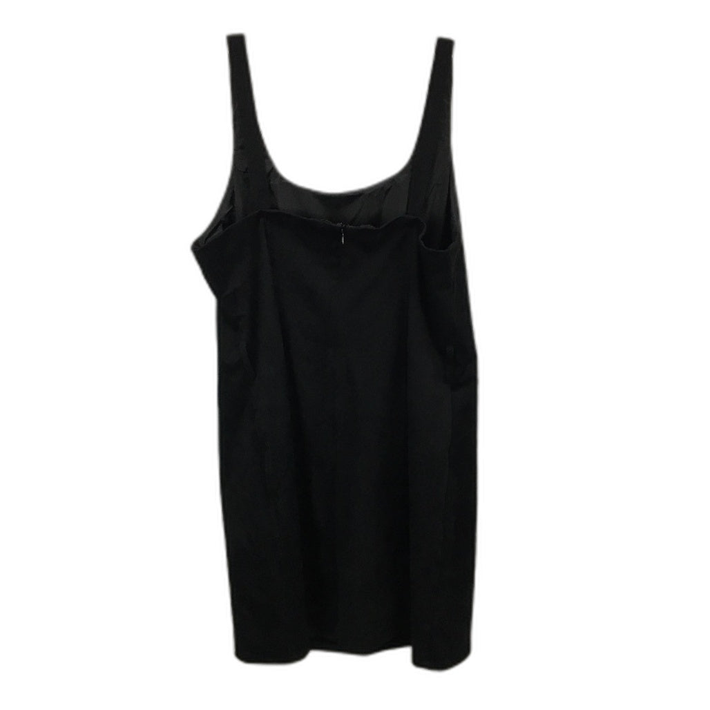 Dotti Britta Mini Pini Black Velvet Sleeveless Dress Ladies Size AU 16 NEW