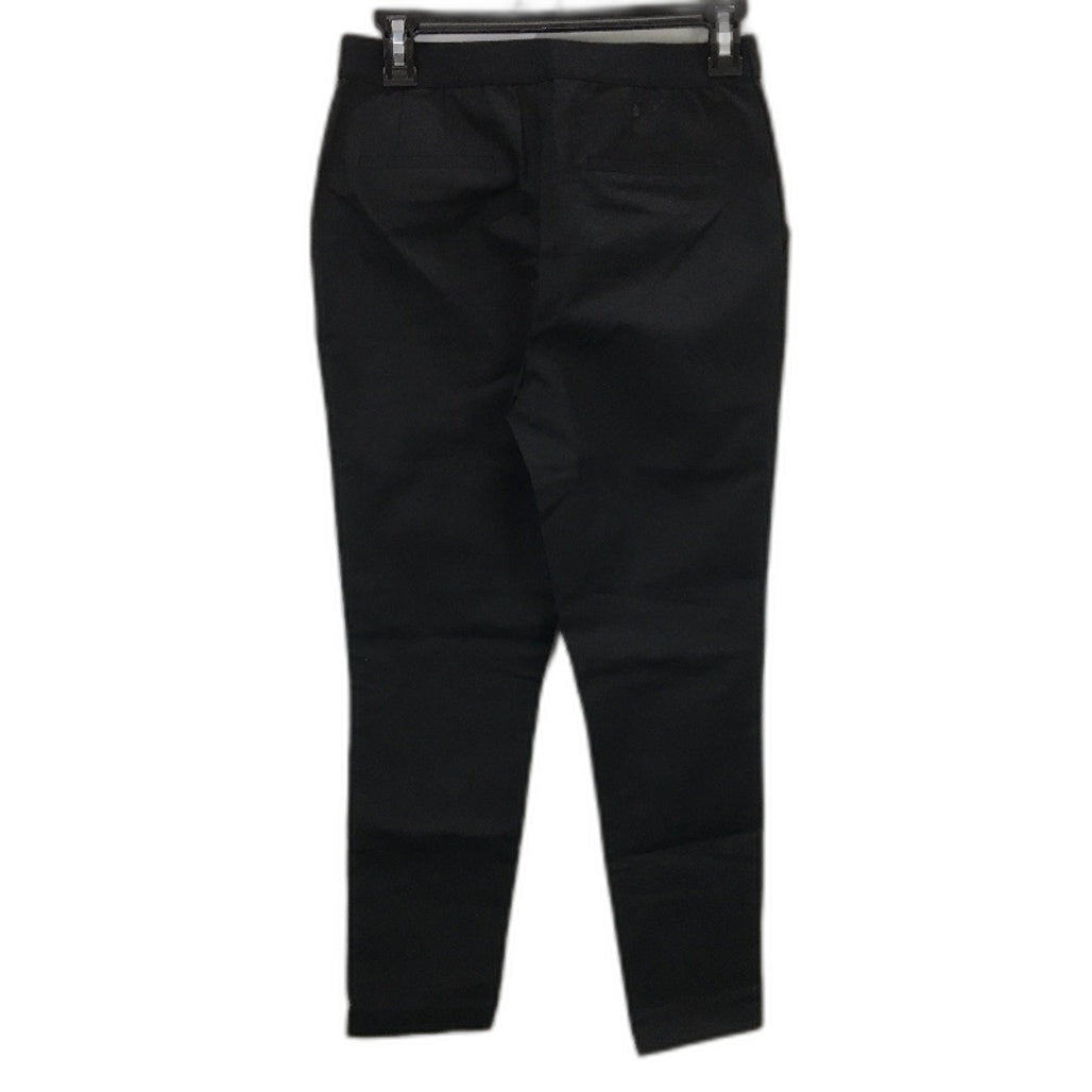 Portmans Easy Does It Tapered Elastic Black Work Pants Ladies Sz AU 6 Petite NEW