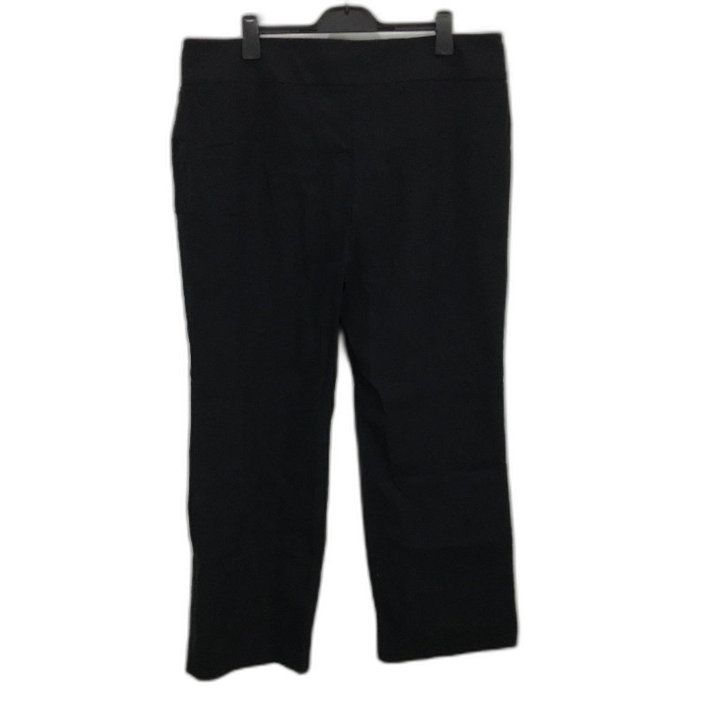 Portmans Brooklyn Bootleg Stretch Bengaline Pants Ladies Size AU 24+ Curve NEW