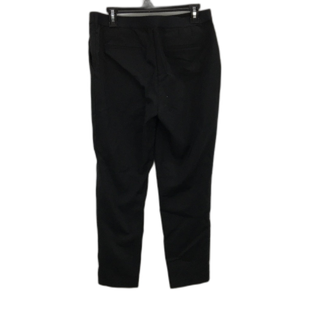 Portmans Easy Does It Tapered Elastic Black Work Pants Ladies Size AU 12 NEW