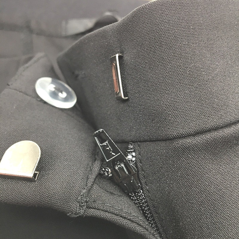 Portmans Easy Does It Tapered Elastic Black Work Pants Ladies Size AU 12 NEW