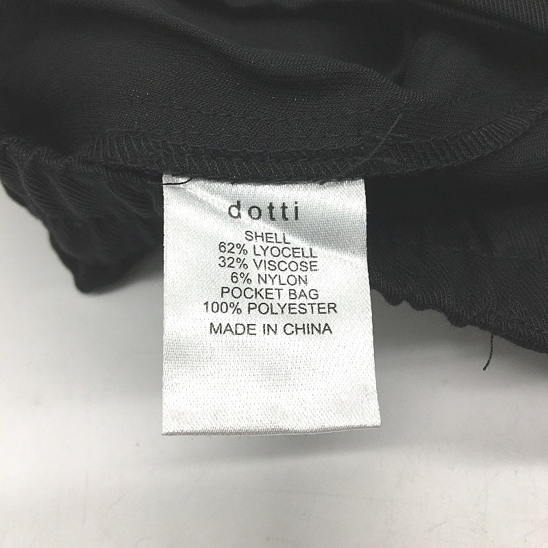 Dotti Cheska Tailored Stretch Waistband Black Shorts Ladies Size AU 16 NEW