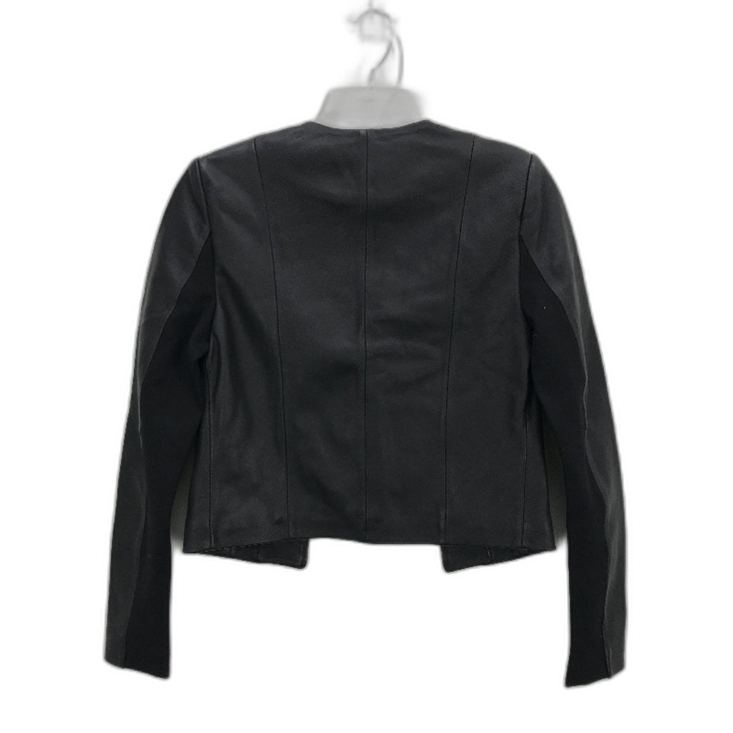 Portmans Love Actually Black Lamb Leather Jacket Ladies Size AU 8 NEW