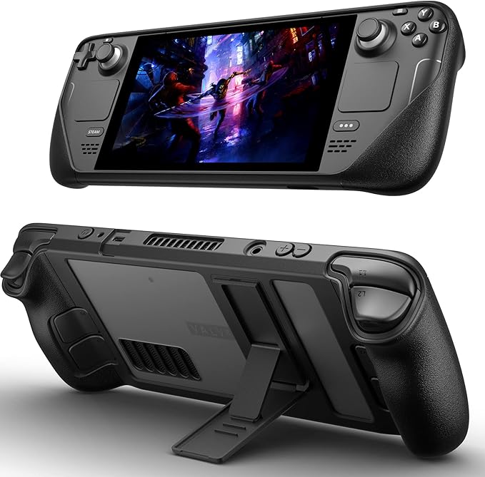 JSAUX Kickstand Steam Deck Protective Shell Case Non Sli Adjustable Angle NEW