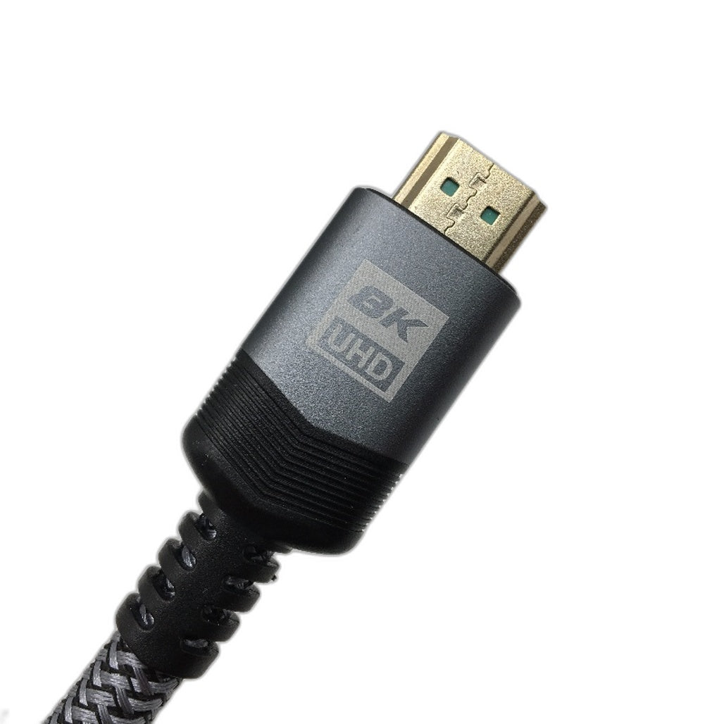 Ultra High Speed HDMI Cable 10M Nylon Braided Up To 8K Resolution Universal NEW