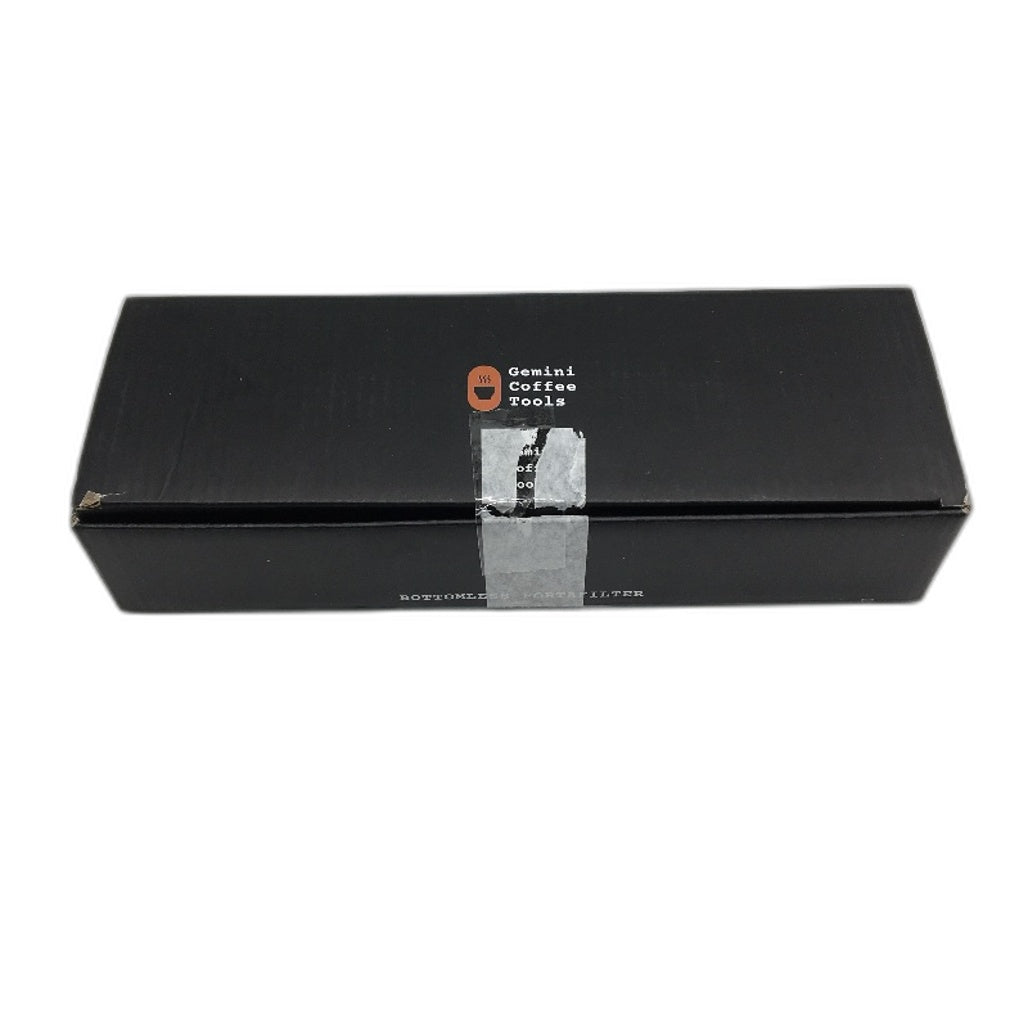 Gemini 58MM Bottomless Coffee Portafilter Filter Basket Walnut Handle NEW