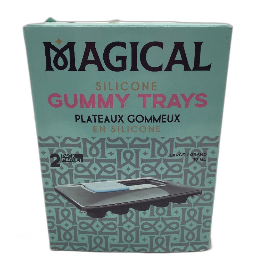 Magical Butter Machine 10ML Silicone Non Stick Gummy Chocolate Trays 2 Pack NEW