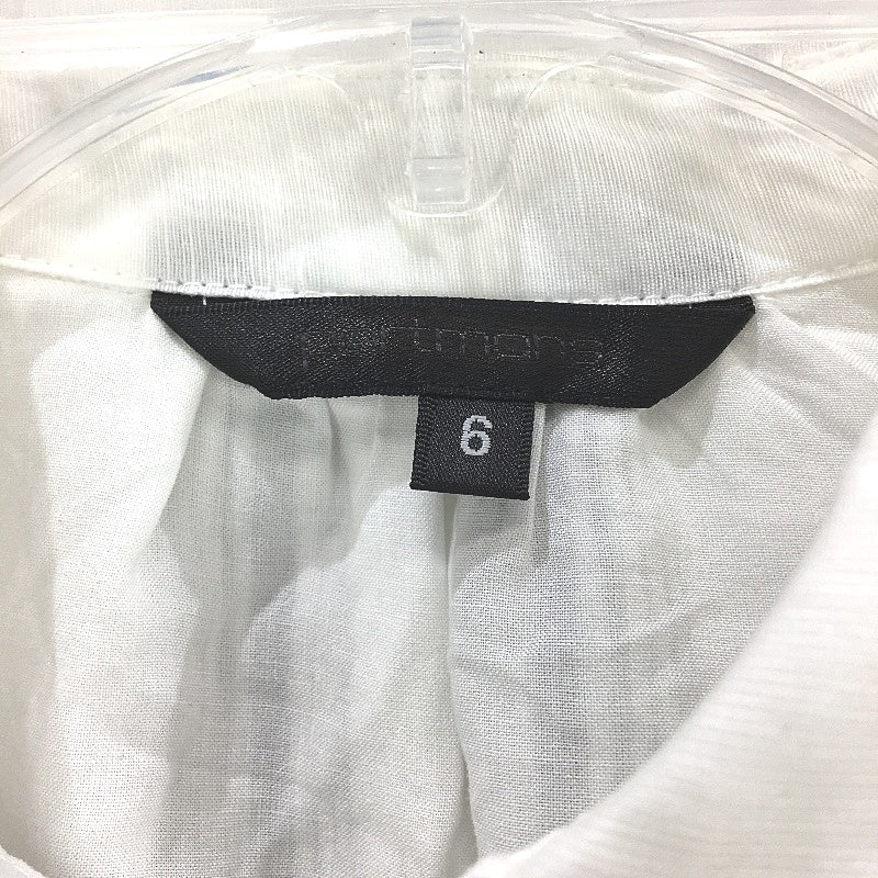 Portmans Penelope Sorrento Tile White Midi Shirt Dress Ladies Size AU 6 NEW