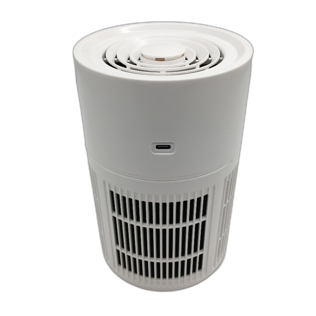 Mini Desktop 5W DC5V-1A TC-015 White Air Purifier with HEPA Filter NEW