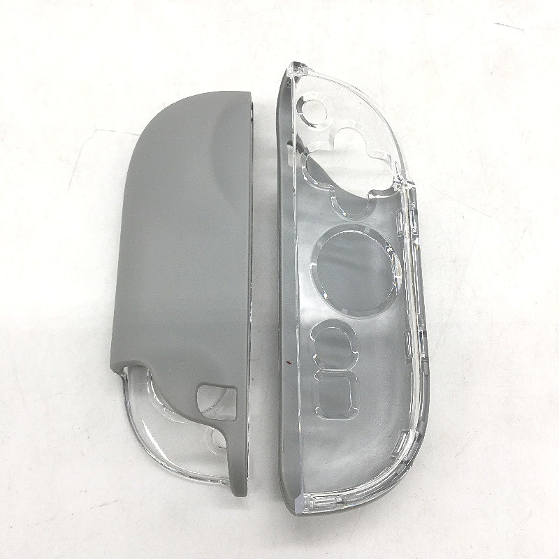 JSAUX Clear Grey Back Erognomic Controller Full Cover Case Set for Switch 2 NEW