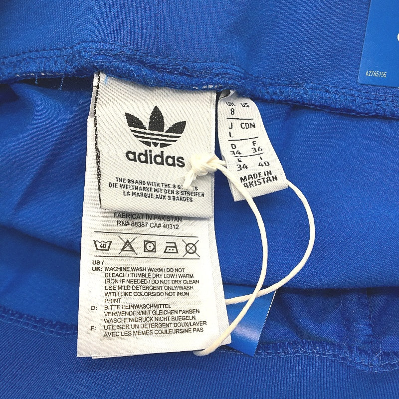 Adidas AdiColor Classics 3 Stripes Blue Bird Cotton Tights Ladies Size UK 8 NEW