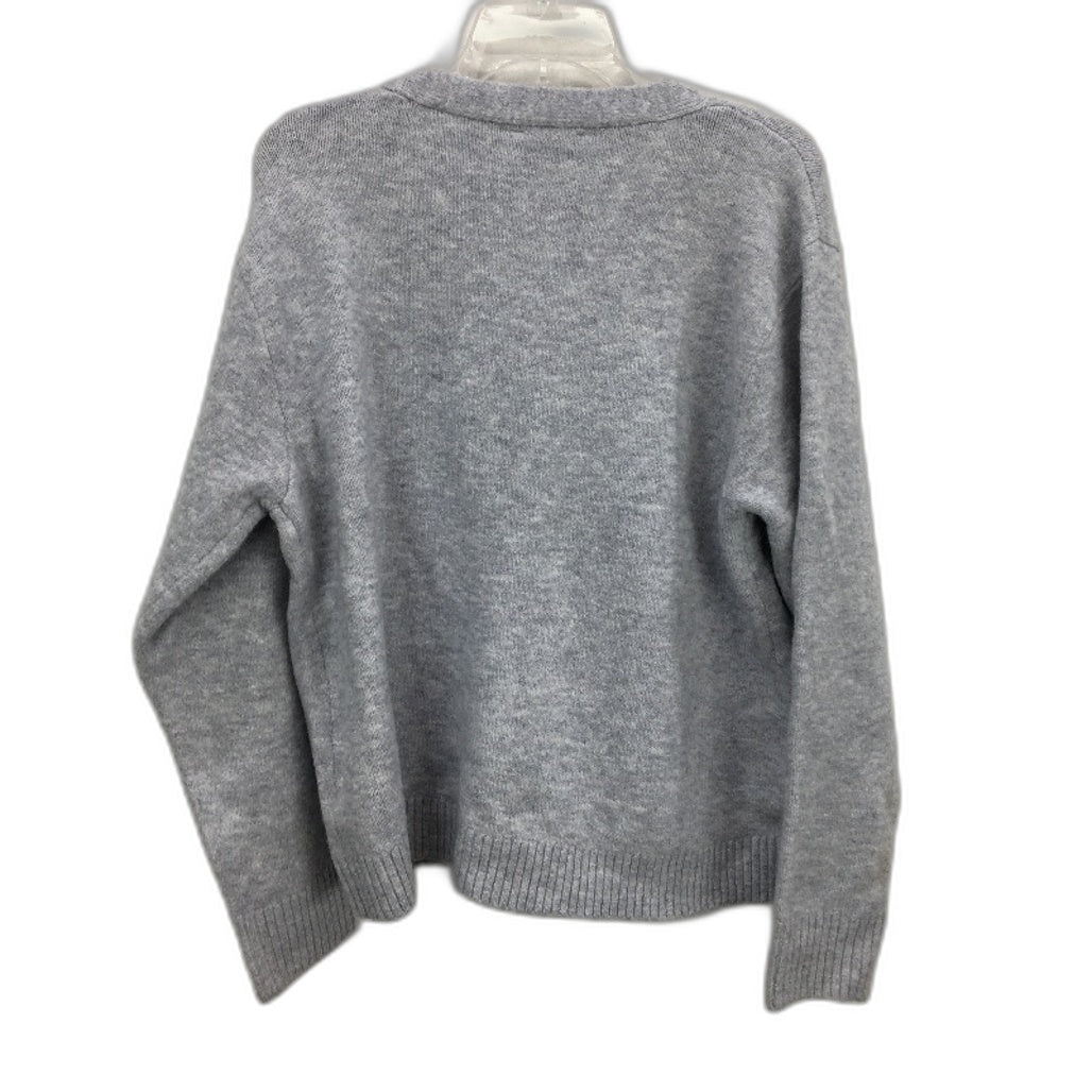 Just Jeans Gia Lux Ice Grey Marle Cropped Cardigan Ladies Size AU 18 Curve NEW