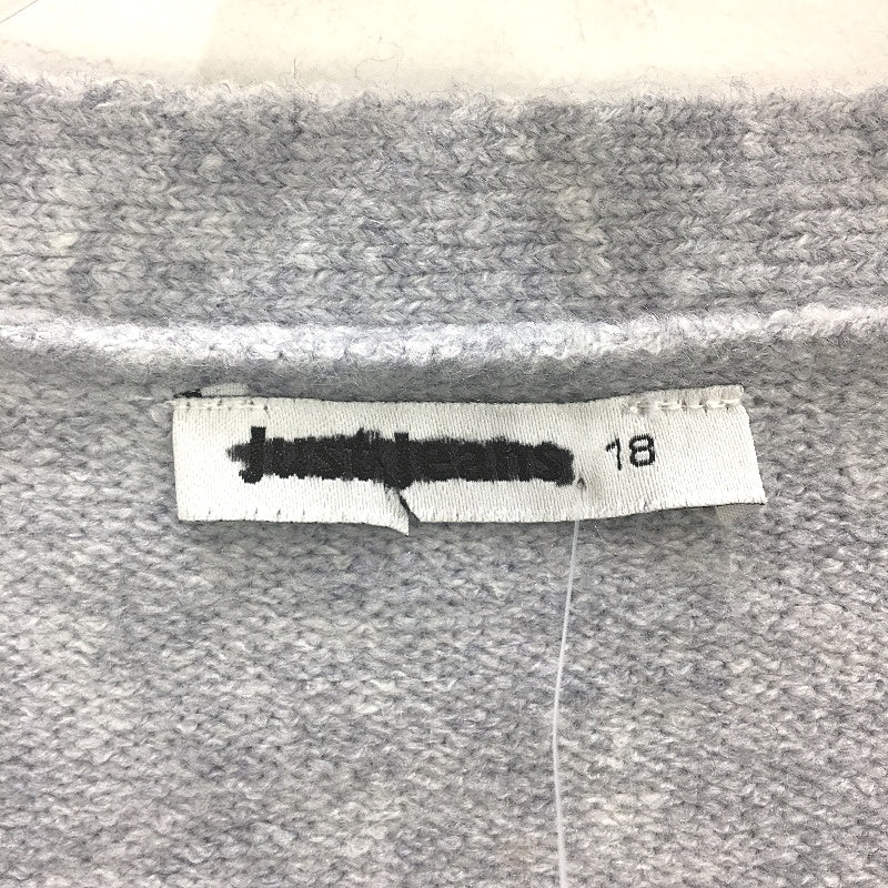 Just Jeans Gia Lux Ice Grey Marle Cropped Cardigan Ladies Size AU 18 Curve NEW