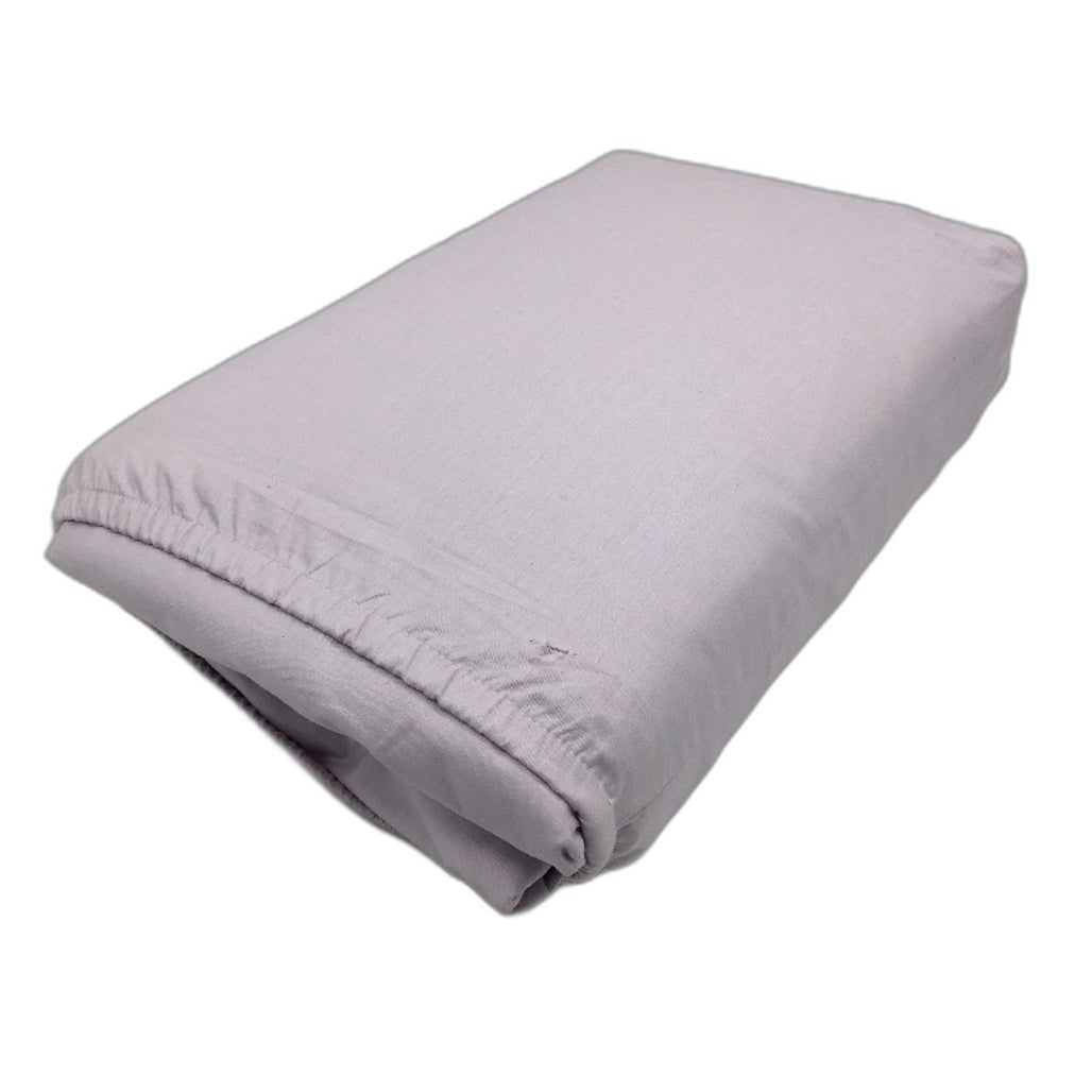 Lilac Purple Solid Colour 250 Thread Count Cotton Rich Sheet Set QUEEN NEW