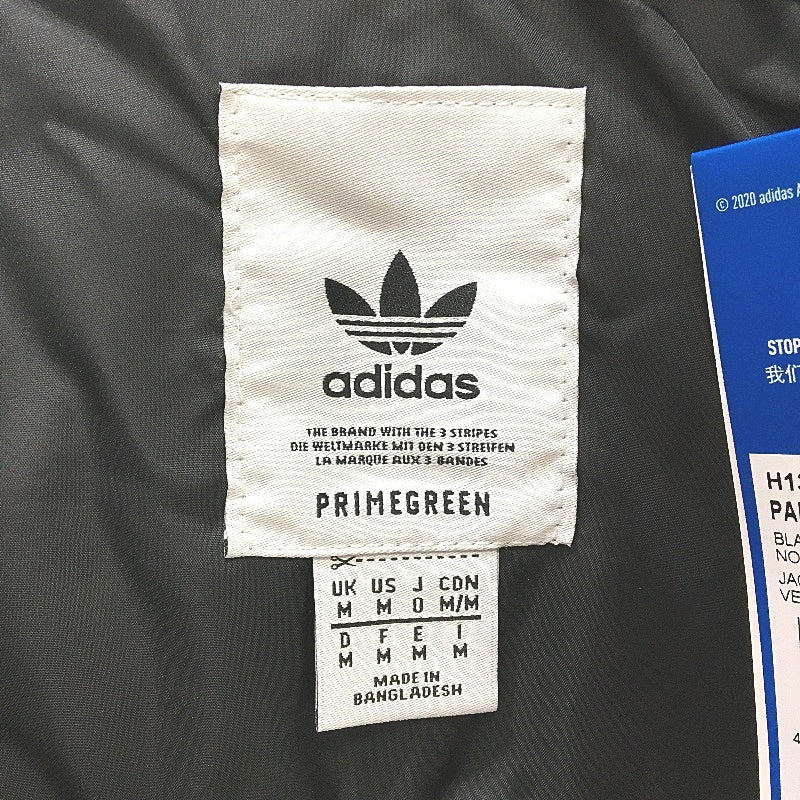 Adidas Originals Padded Stand Up Collar Black Puffer Vest Mens Size Medium NEW