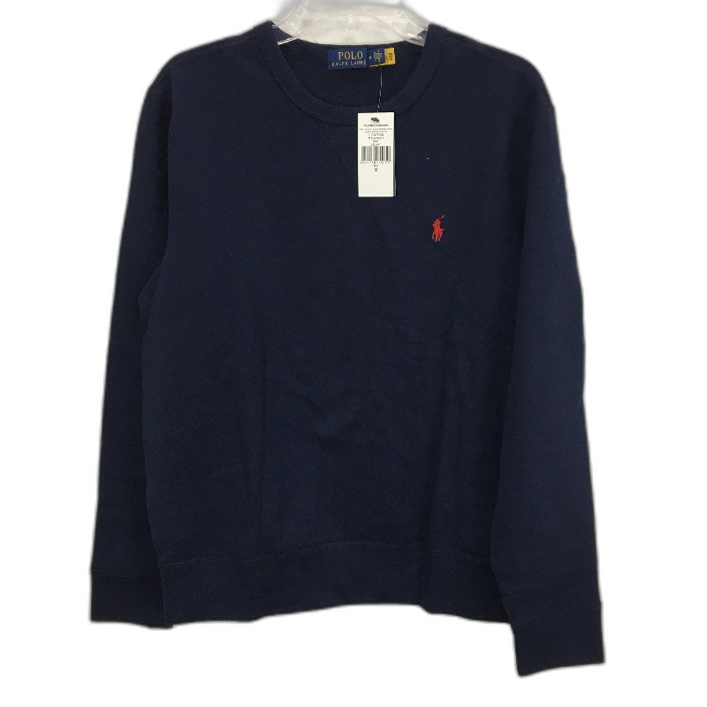 Ralph Lauren Polo The RL Fleece Cruise Navy Sweatshirt Mens Size Medium NEW