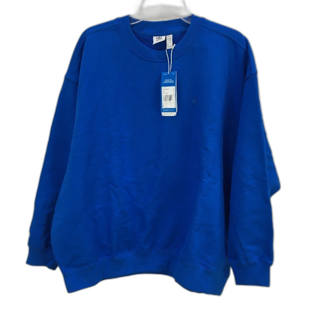 Adidas Adicolor Oversized Blue Bird Pullover Sweatshirt Ladies Size UK 10 NEW
