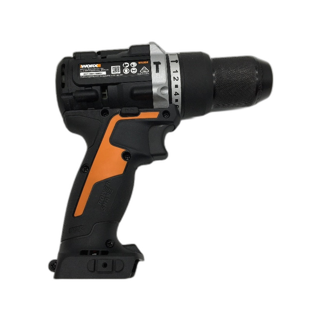 WORX WX352.9 20V Max 13mm 60Nm Brushless Mottor Hammer Drill TOOL ONLY NEW