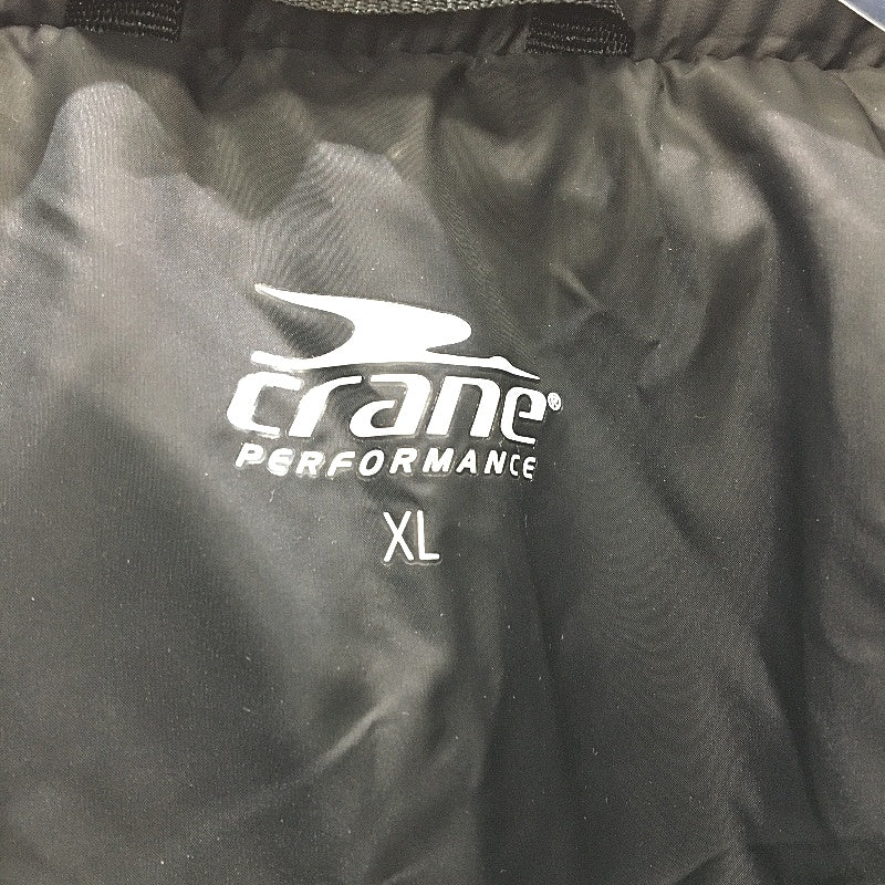 Crane Performance Black Ultra Light Feather Down Hooded Jacket Ladies Sze XL NEW