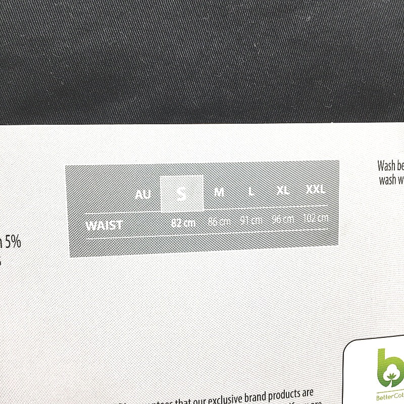 Westbay Black Cotton Regular Fit Lightweight Stretch Chino Pants Mens Size S NEW