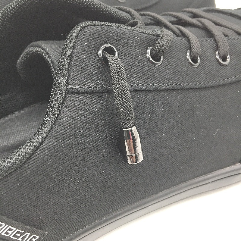 Hobibear Minimalist Barefoot Black Cloth Zero Drop Shoes Mens WIDE EU 46 NEW