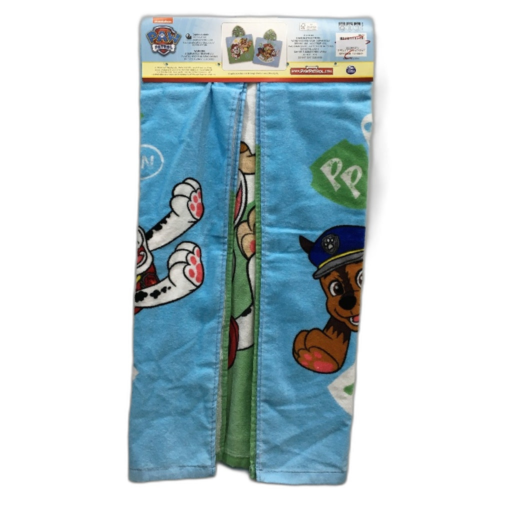 Nickelodeon Paw Patrol Multicoloured Kids 100% Cotton Hooded Towel NEW
