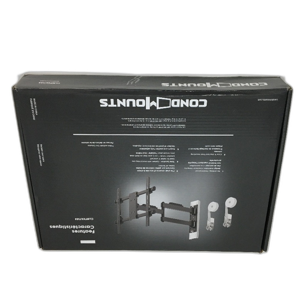 CondoMounts CLMTVA1144 Full Motion Small Pillar TV Mount 32 To 70 Inch TV NEW