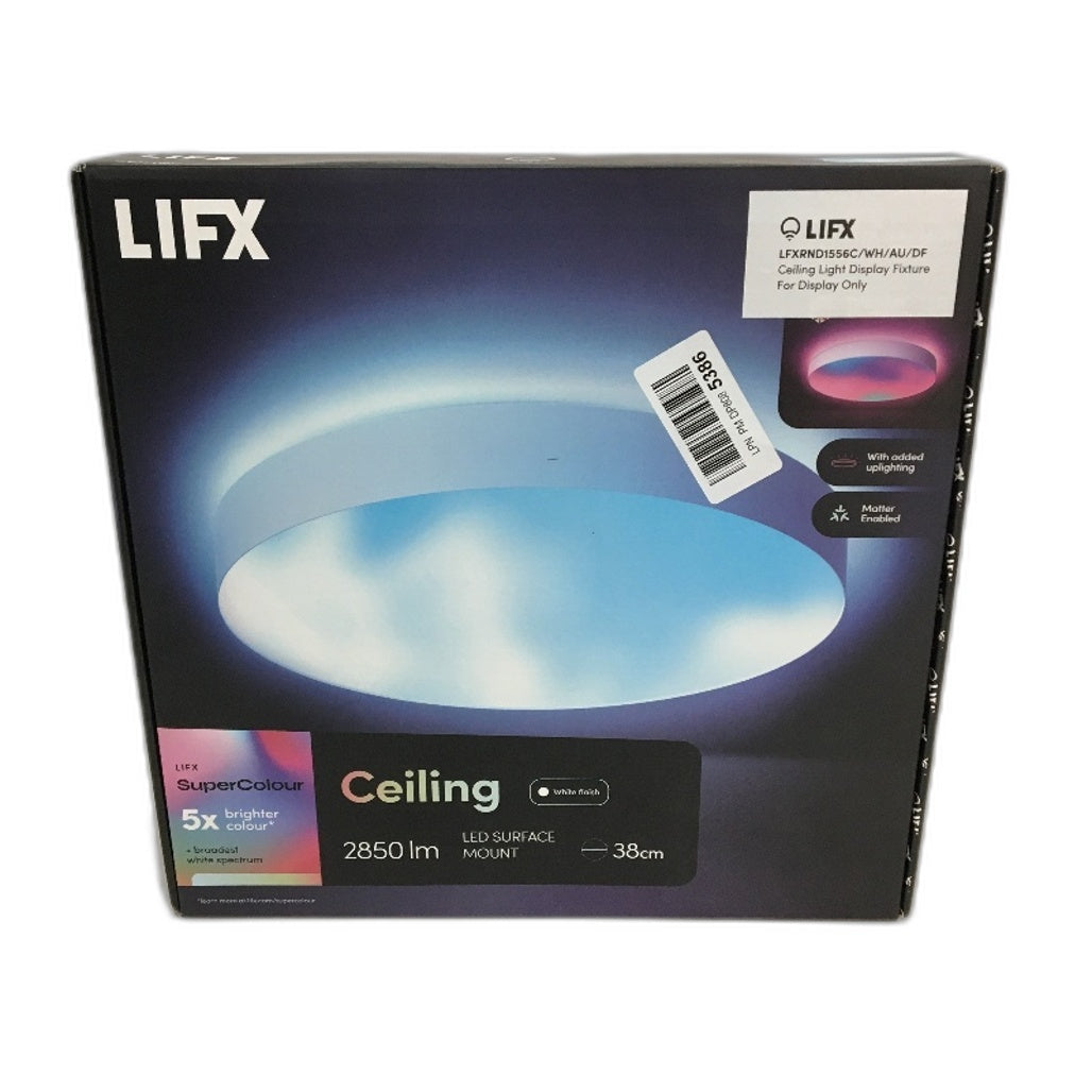 LIFX SuperColour Smart LED Surface Mount Ceiling Light 38cm 2850lm NEW