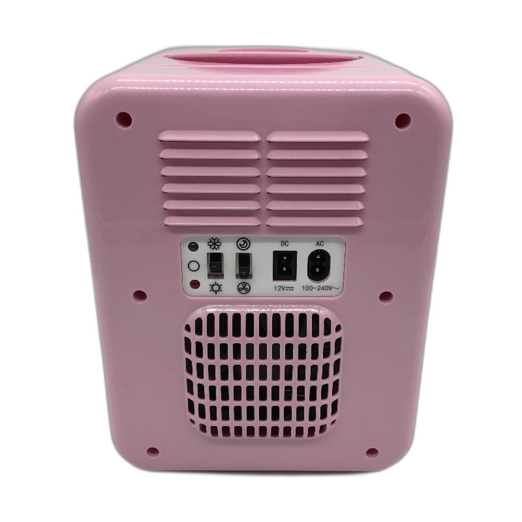 Estelle 4L Portable Beauty Fridge Pink 48W 15C To 18C Cooling Range NEW
