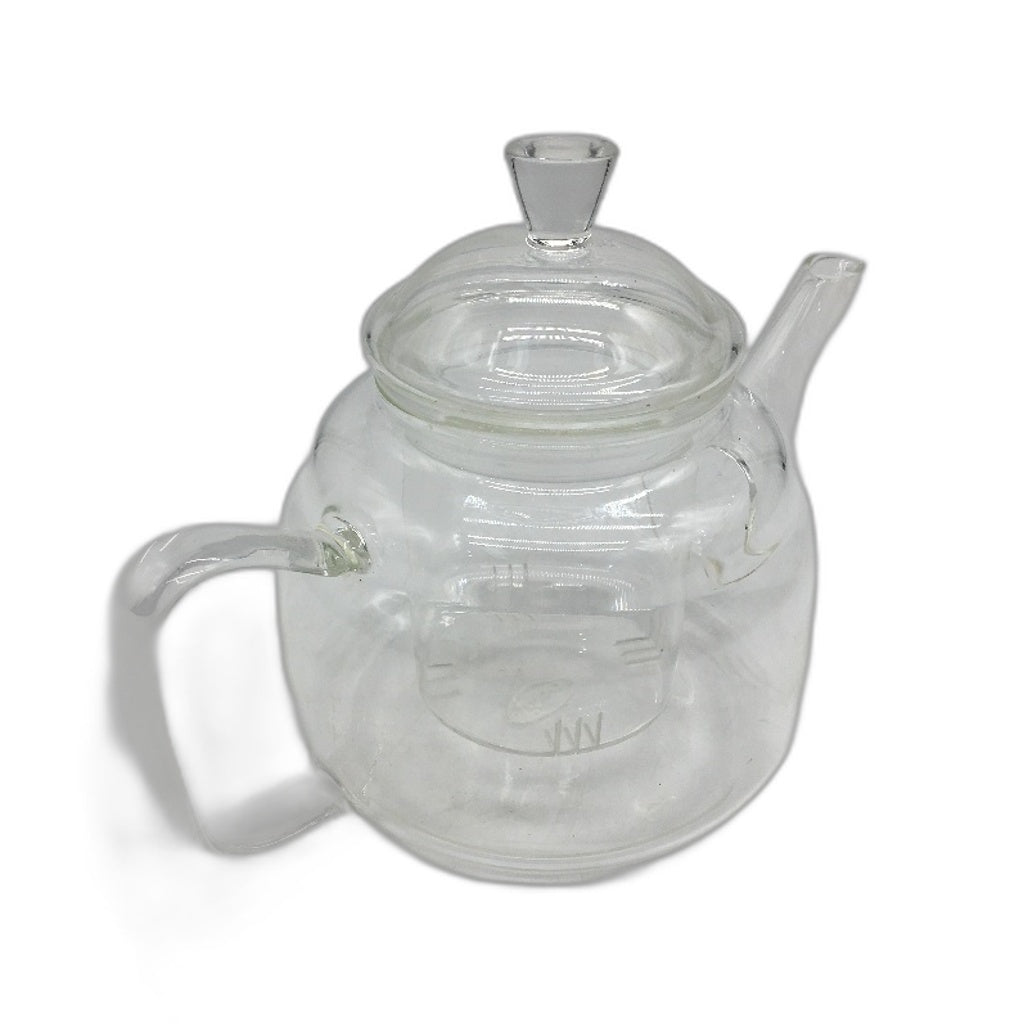 CnGlass Glass Teapot With Removable Infuser 600ml Borosilicate Glass NEW