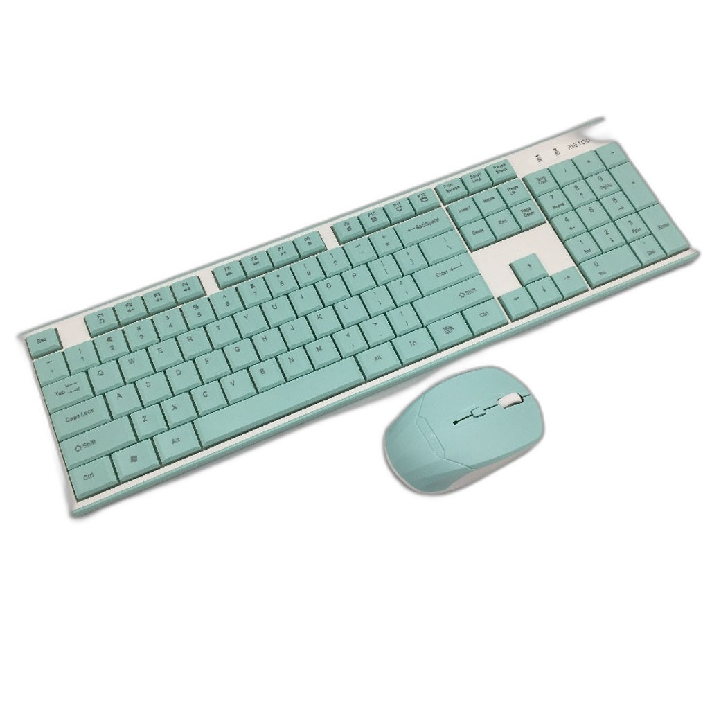 MeToo C160 Wireless Keyboard and Mouse Combo Ultra-Thin 2.4 USB Connection NEW