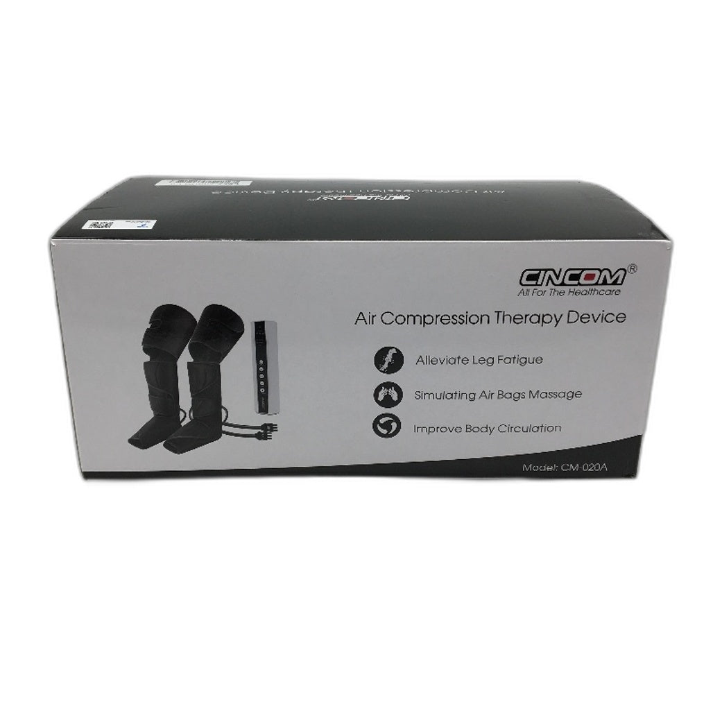 Cincom CM-020A 3 Mode Air Compression Therapy Calf to Foot Leg Massager NEW