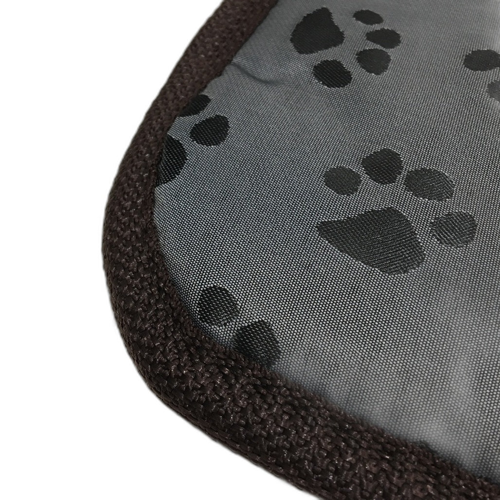 Waterproof Grey Paw Patterned Overheat Protection Heated Pet Mat 45x45cm NEW
