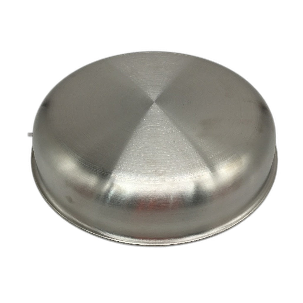 27.5cm Stainless Steel Honeycomb Frying Pan with Glass Lid NEW