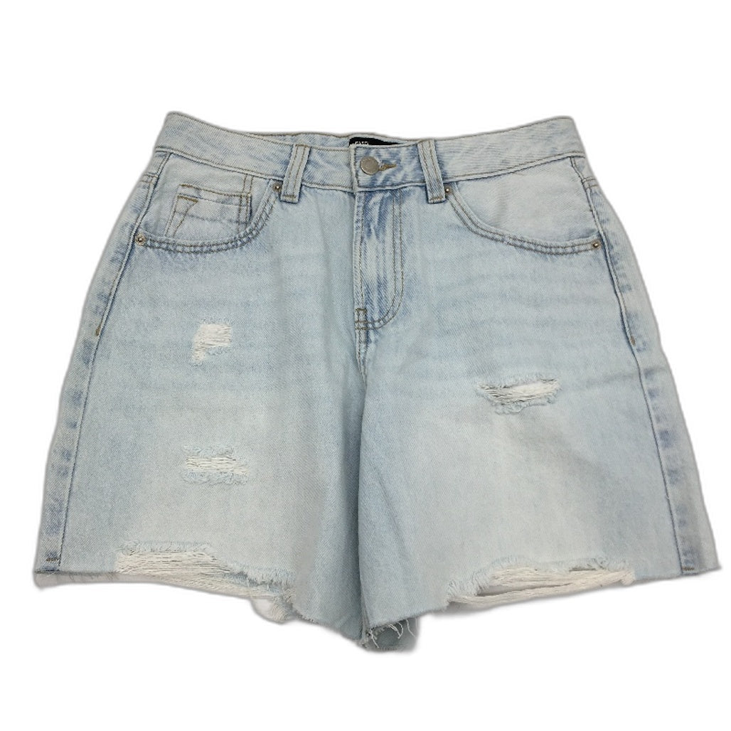 Jay Jays Casey Bermuda Bleached Blue Ripped Denim Shorts Ladies Size AU 4 NEW