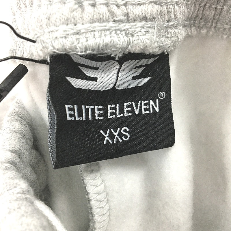 Elite Eleven Classic Oversized Fit Grey Fleece Trackpants Ladies Size 2XS NEW
