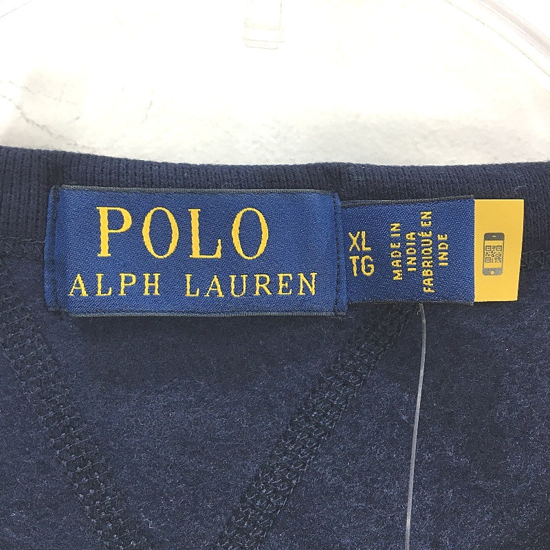 Ralph Lauren Polo The RL Fleece Cruise Navy Sweatshirt Mens Size XL NEW