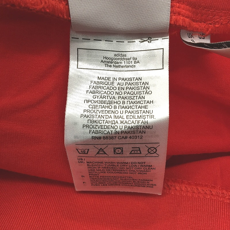 Adidas Originals Adicolor 3 Stripes Red Cotton Tights Ladies Size UK 8 NEW