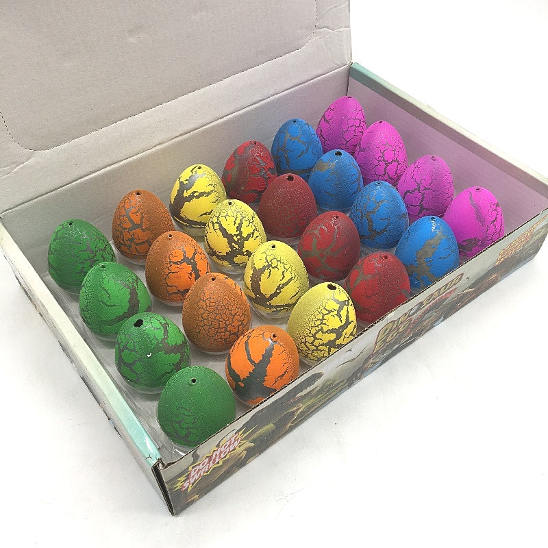 Dinosaur Eggs Growing Pet Water Hatching Science Toys 24PCS Party Bag Filler NEW